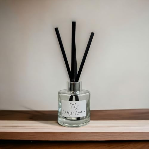60 Second Makeover Limited Neon Violet Luxury Flower Reed Diffuser Highly Fragranced Scented Reed Diffusers For Home Room Fresheners For Home Fragrance Air Freshener Glass