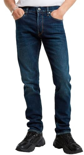 G-STAR RAW herr Jeans 3301 smala jeans, Blå (Worn in Dusk Blue 51001-c052-b843), 31W / 30L