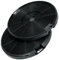 2 Pieces Active Carbon Filter for Cooker Hood Ø 150 mm h 12 mm with the Original Code 9197059543 for Beko 4055093712 for AEG for Electrolux 112.0067.944 for Faber 112.0067.942 for Franke - MONTERAL
