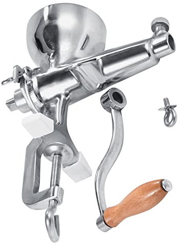 FLEXMAN Hierba de Trigo de Acero Inoxidable, Exprimidor Manual de Hierba de Trigo Herramienta Extractora de Jugo Saludable para Hierba, Frutas y Verduras