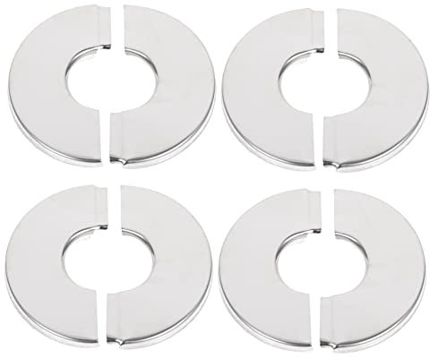 CANIGHT 4stücke Rosetten Abdeckungen Für Wasserrohre Wandmontage Selbstklebend Dekorativ Geeignet Für Rohre Hitzebeständig Und