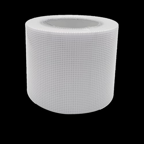 UKUSI Drywall Repair Plaster Tape,10cm x 25m Fiberglass Mesh Tape for Medium-Sized Drywall and Plaster Repairs(10cm)
