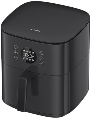 Xiaomi Air Fryer 6.5L Black EU | 40-210°C breiter Temperaturbereich; Online-Rezepte; 7 Modi; Metall-Innenraum; spülmaschinenfest