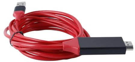 Ausi Adaptador USB C a HDMI para televisores de 16 pulgadas, adaptador AV digital USB tipo C, cable conector de pantalla de sincronización 4K 1080P para monitores de 16/16 Plus/16 Pro a proyector.