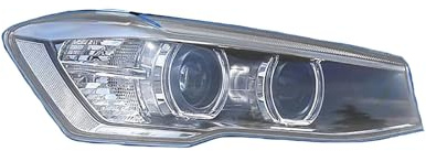 Pellicola Protettiva per Fari Auto per BMW X4 14-18 F26,per Fari Auto TPU Trasparente Protezione Adesivi.,Transparent