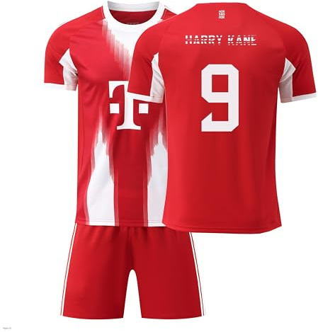 Generisch Bayern Trikot 9 Kane Trikot 25/26 New Heimtrikot,9 Kane Trikot für Kinder/Herren/Damen,Authentisch Design,Atmungsaktiver Stoff - Fan Must-Have!