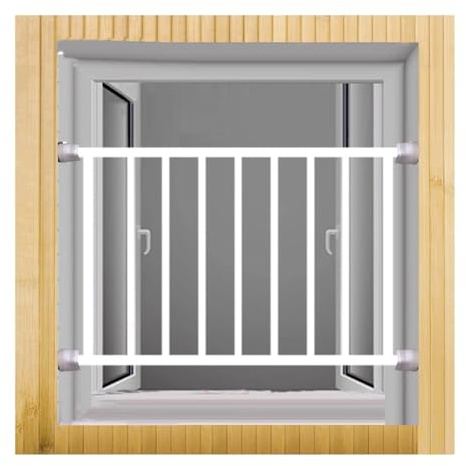 Les garde-corps de fenêtre antivol renforcés for usage domestique sont disponibles en dimensions sur mesure. Les garde-corps de balcon peuvent être installés(Height 50cm,Length 50cm)