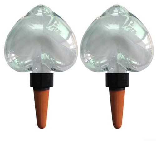 Estacas de riego automático para plantas, sistema automático de riego por goteo, globos de riego de plantas en forma de estrella, dispositivos de plástico para el cuidado de plantas de vacaciones para