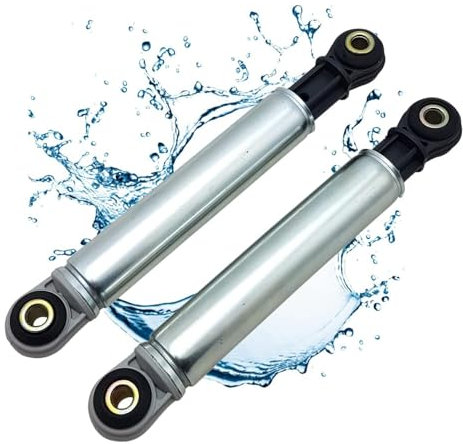 Lichtblau 2x SUSPA amortiguador para lavadora Miele color plateado I almohadilla de vibración 8mm perforación 120N apto para pieza n. 4500826 4151285 I Repuesto tope antivibración para lavadora