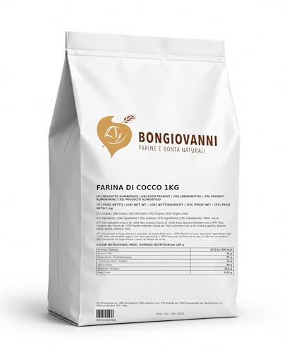 BONGIOVANNI FARINE E BONTA' NATURALI Farina di Cocco 1kg