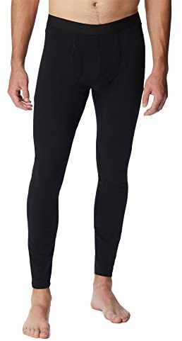 Columbia Midweight Stretch Tight, Pantalones Ropa Interior Térmica para Hombre, Black, Talla XL/R