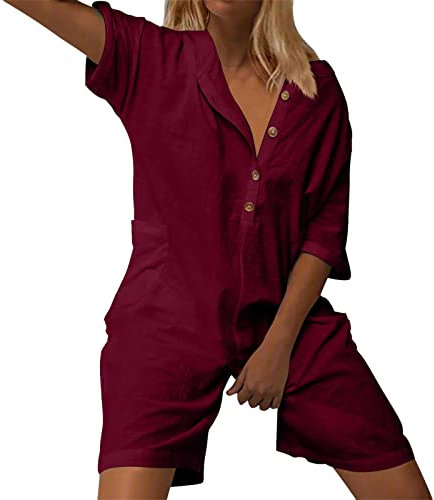 Jumpsuit Latzhose Sommer,Moderne Arbeitshosen,Jumpsuit Jeans Damen,Jumpsuit Damen Kurzgröße,Arbeitshose Damen Pink,Arbeitshose Damen Pink,Grüner Overall Damen