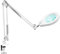 Beyamz - Lampe loupe LED 105 mm x5 avec Pince de Bureau - Intensité Variable 5 Couleurs, 790 LM/Portée de 90 cm/Nouvelle Pince de 6,4 cm et Interrupteur Rotatif