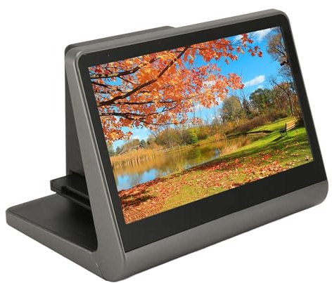 48MP Film Slide Scanner with 7 Color Screen, Converts 135mm / 126KPK / 110mm / Super 8 Films/Slides/Negatives to Digital Photos, High Resolution, Built in Memory (US Plug)