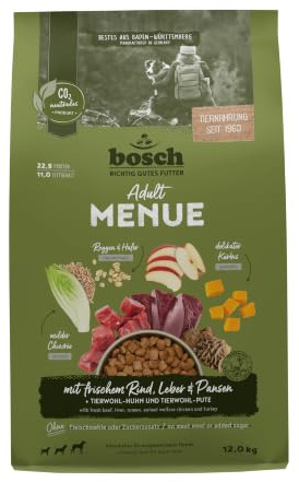 Bosch HPC Menue Adult mit Rind, Leber & Pansen12 kg