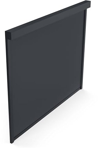 Oviala Store Gris pour pergola bioclimatique corato et sapri (2,80 x 2,30 m)