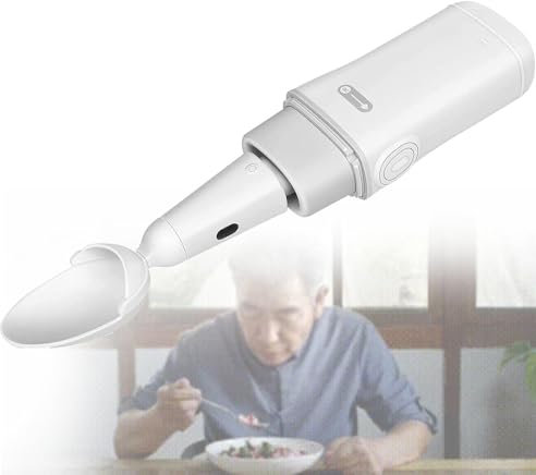 XNYXLPP Cuillère Parkinson, Ensemble cuillère et Fourchette Parkinson légères, ustensiles Parkinson pour tremblements Essentiels et Parkinson
