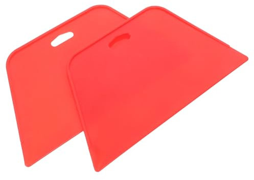 Angoily 2piezas Raspador Duro Para Tapiz Adhesivo Herramienta Para Aplicar Vinilos Para Autos Escobilla