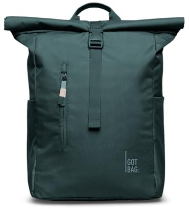 GOT BAG Rolltop Easy | Rucksack mit 16 Laptopfach | Praktische Aufteilung für Arbeit, Reise