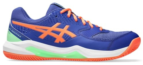 ASICS Gel-Dedicate 8 Padel, Sneaker för män, 42 EU, Mörk kobalt levande korall, 42 EU