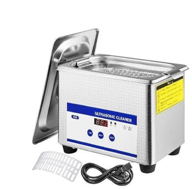 TIEOAXFT Home Appliance 0.8L 2L 3L 6L 15L Ultrasonic Cleaner Portable Washing Machine Dishwasher Lave-Dishes Ultrasound Bath(3L Type A)