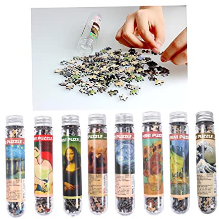 ZUNOXAZ 150stücke Papierpuzzle Für Erwachsene Lernpuzzle Mini-Puzzle in Einem Set Mit Teilen Kreatives Puzzle-Spielzeug Für Männer Und Frauen Lernspielzeug