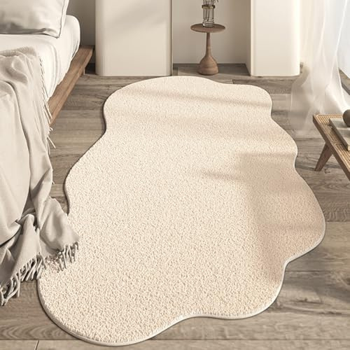 Flächenteppich, Unregelmäßige Form, Dicker Weicher Teppich Für Wohnzimmer, Schlafzimmer, Sofa, Nachttisch, Haustiermatte(Pattern D,60cmx160cm)