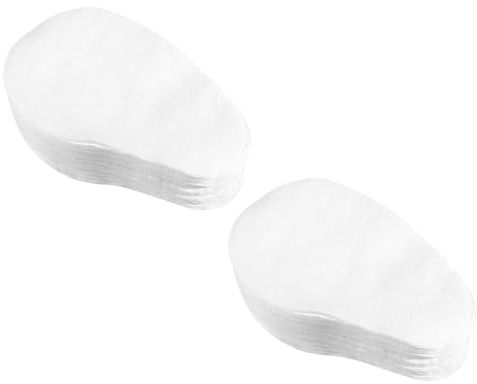 Mikikit Almohadillas Ojos Estilo Papel Portátil, Cómodas para Dormir, Forma de Mango, Adhesión Cutánea Buena, 200 Piezas