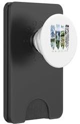 Fjords, Sheep and Maori Culture Vacation New Zealand PopSockets PopWallet for MagSafe