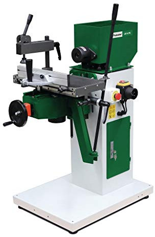 Langlochbohrmaschine LLB 16 PB (400 V) Kostengünstiges und kompaktes Modell mit Rechts-Linkslauf, Gehrungsanschlag und Dübelbohreinrichtung