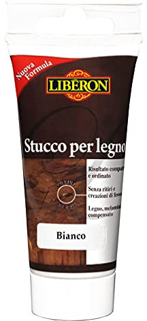 Libéron Stucco per Legno all'Acqua Bianco 150 gr