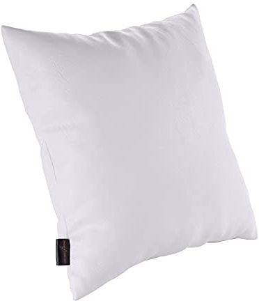 pader medi.tech Kopfkissen mit Schaumstoff-Flocken, 40x40cm, Therapiekissen, Lagerungskissen für die Physiotherapie mit Kunstlederbezug | abwaschbar, bequem | Weiß