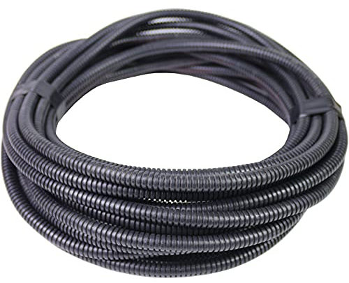 PNAAH Kabelführungshülse 10m 5,5mm PE Wellrohr wasserdichte Isolationsverpackungskabel Organizer Geflochtener Ärmeln Computer PV-Kabel Kabelschutz Kabelschläuche (Color : 10M Long)