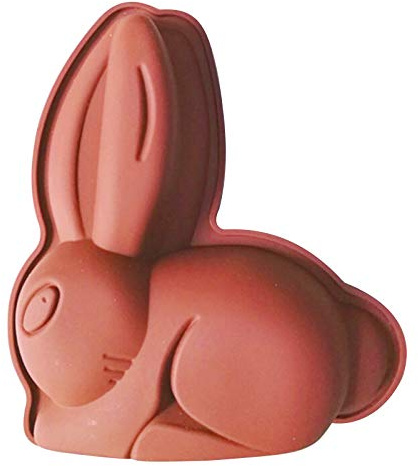 Osterhase Silikon Form 3D Ostern Silikonform Ostern Backform Kuchenform Silikon Schokoladenform Silikon Backform Hase Form Kuchen Silikonform DIY für Süßigkeit Schokolade Osterdeko Kuchen Deko