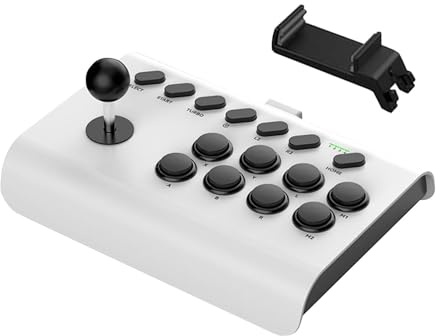 Joystick de combat pour jeux d'arcade avec fonctions Turbo/Macro | Joystick Arcade Fight Stick | Joystick Arcade Nostalgique Universel pour PC Et Console de Jeu Rétro [video game] | Joystick Arcade Fight Stick | Joystick Arcade Nostalgique Universel pour PC Et Console de Rétro [video game] [video game]
