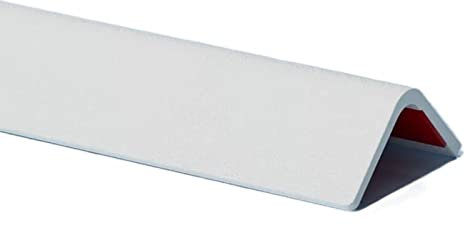 MYRDBT Kantenschutz Wand-Eckschutz, Eckenschutz für Wände, PVC-Wandkantenschutz in Holzoptik/Selbstklebender Winkelschutz für Keramikfliesen-Tapeten, Schränke, scharfe Kantenleiste, 1 m