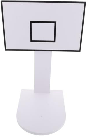 JECOMPRIS Kleiner Basketballkorb Für Bodeneinsatz PVC Basketballständer Mülleimer Basketballkorb Indoor Büro Wohndekoration