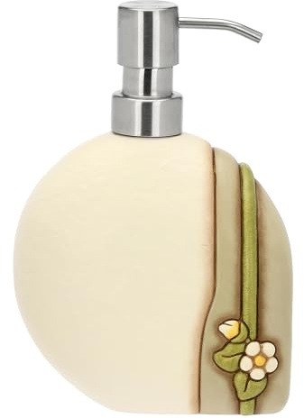 THUN - Dosa sapone - ceramica - Collezione Country Bloom -12,2 x 7,6 x1 3,2 cm