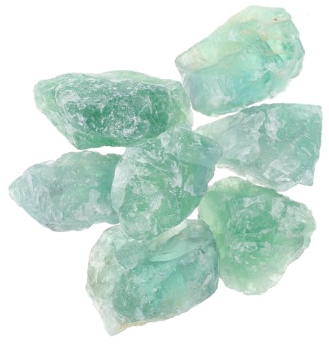 Baluue Pietra Profumata per Aromaterapia in Fluorite Verde 300g, Decorazione Naturale per Acquario e Accessori Fontane da Interno, Cristallo Verde Luminoso per Casa e Ufficio