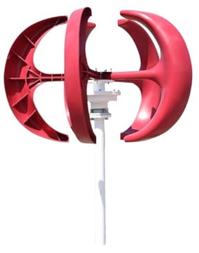 Aerogenerador Turbina de viento vertical 2000W 12v 24V 48V nerador eje Pequeño molino Energía libre(Rot,48V)