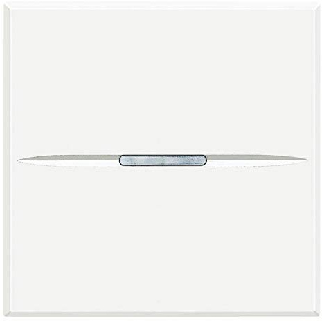 Conmutador ancho Axial Bticino Axolute HD4003M2AN Blanco 2 modulos