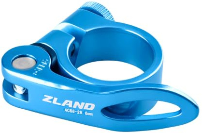 Azarxis Sattelklemme 28,6mm 31,8mm 34,9mm, Fahrrad Schnellspanner Sattelstützenklemme Sattelstütze für Fahrrad
