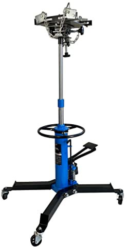 Kraftwelle 500 Kg Getriebeheber Hydraulik-Heber mit Doppelkolben - Motorheber Grubenheber 93 cm bis 185 cm Werkstattheber Transmission Jack