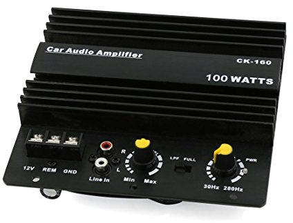 Ruilogod Bordo 'amplificatore audio audio stereo da 100W per altoparlante da 10 pollici