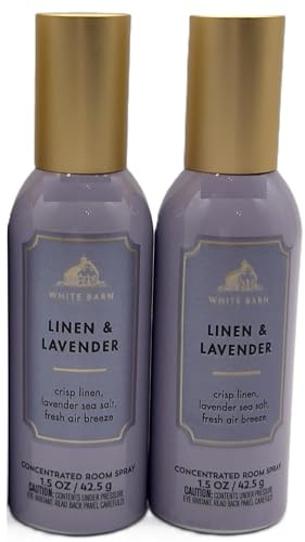 White Barn-Bath & Body Works Linen and Lavender Concentrated Room Spray 1.5 oz Set of 2