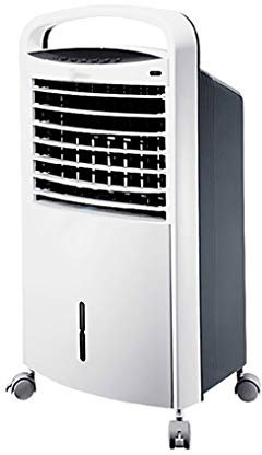 Portable Air Conditioner Fan Air Cooler, Portable Air Conditioner Evaporative Misting With Remote Control Humidifier Fan And Bladeless Noiseless Fan, For Office, Dorm, Room(Free Ice Tray)