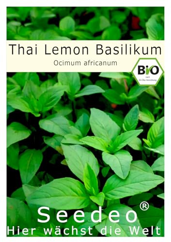 Seedeo® Thai Lemon Basilikum (Ocimum africanum) ca. 200 Samen