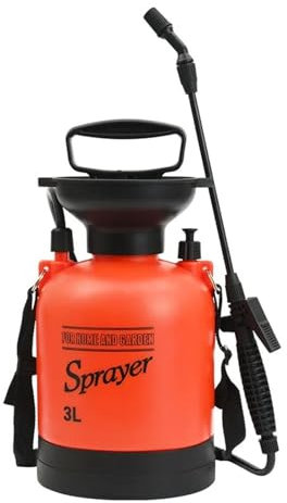 Elektrisches Sprühgerät 3/5/8L Outdoor Garten Drucksprüher, Flasche Pflanze Garten Blume Bewässerung Luftkompressionspumpe Handdrucksprühwerkzeu mit ausgezeichnetem Zerstäubungsergebnis(3 L)