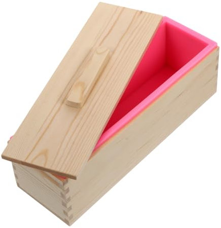 Hohopeti Seifenholz-boxform Wiederverwendbare Seifenform Praktische Dekorationsform Für Handwerk Antihaftbeschichtet Leicht Zu Reinen