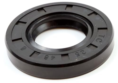 Parts and Parts Radialwellendichtring 25x48x8mm, AS/TC/BASL/WAS, DIN 3760 Simmerring, NBR 70, hitze & chemikalienbeständig, ideal für Motoren, Pumpen, Getriebe & industrielle Anwendungen